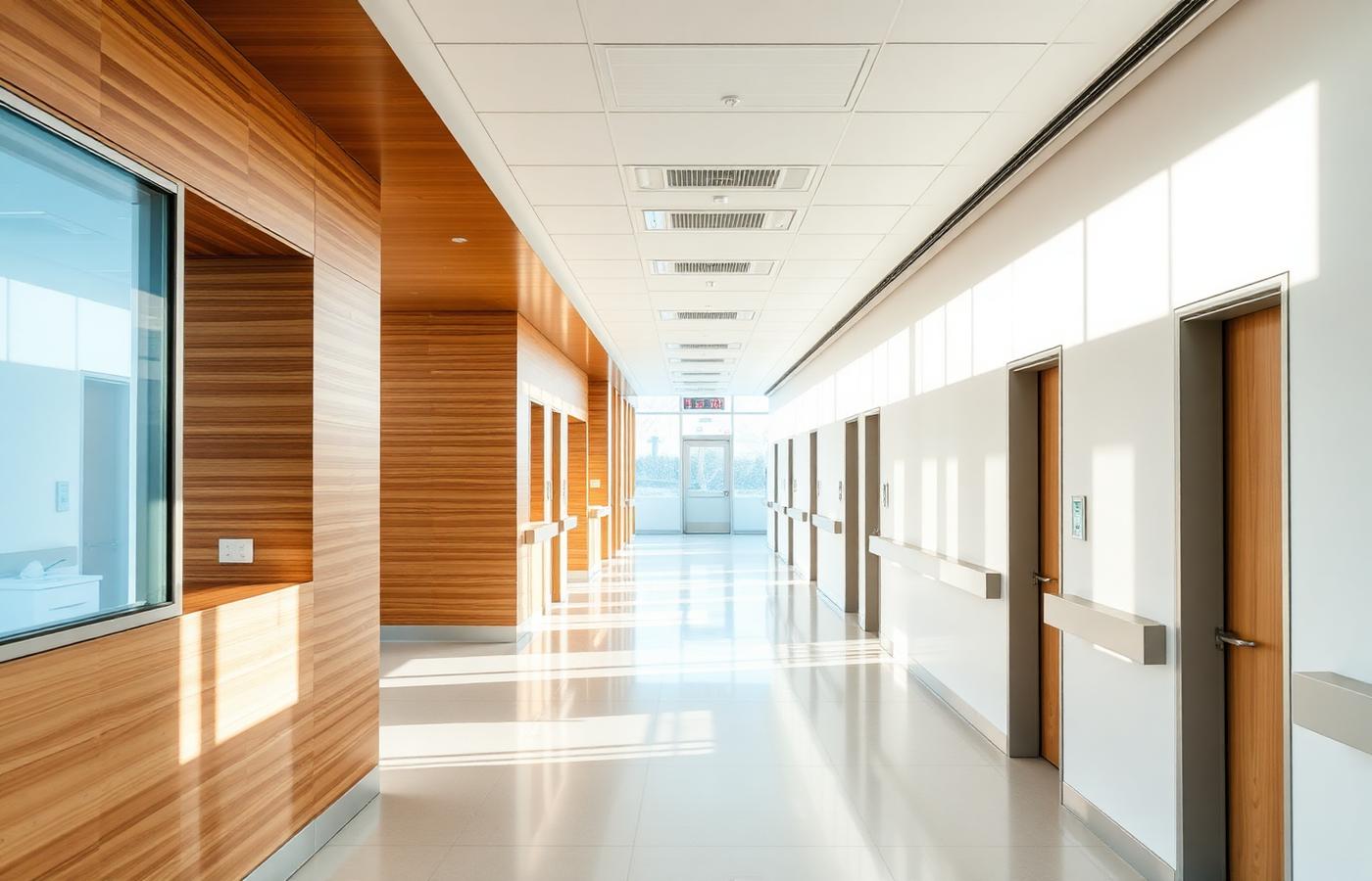 Modern medical clinic interior